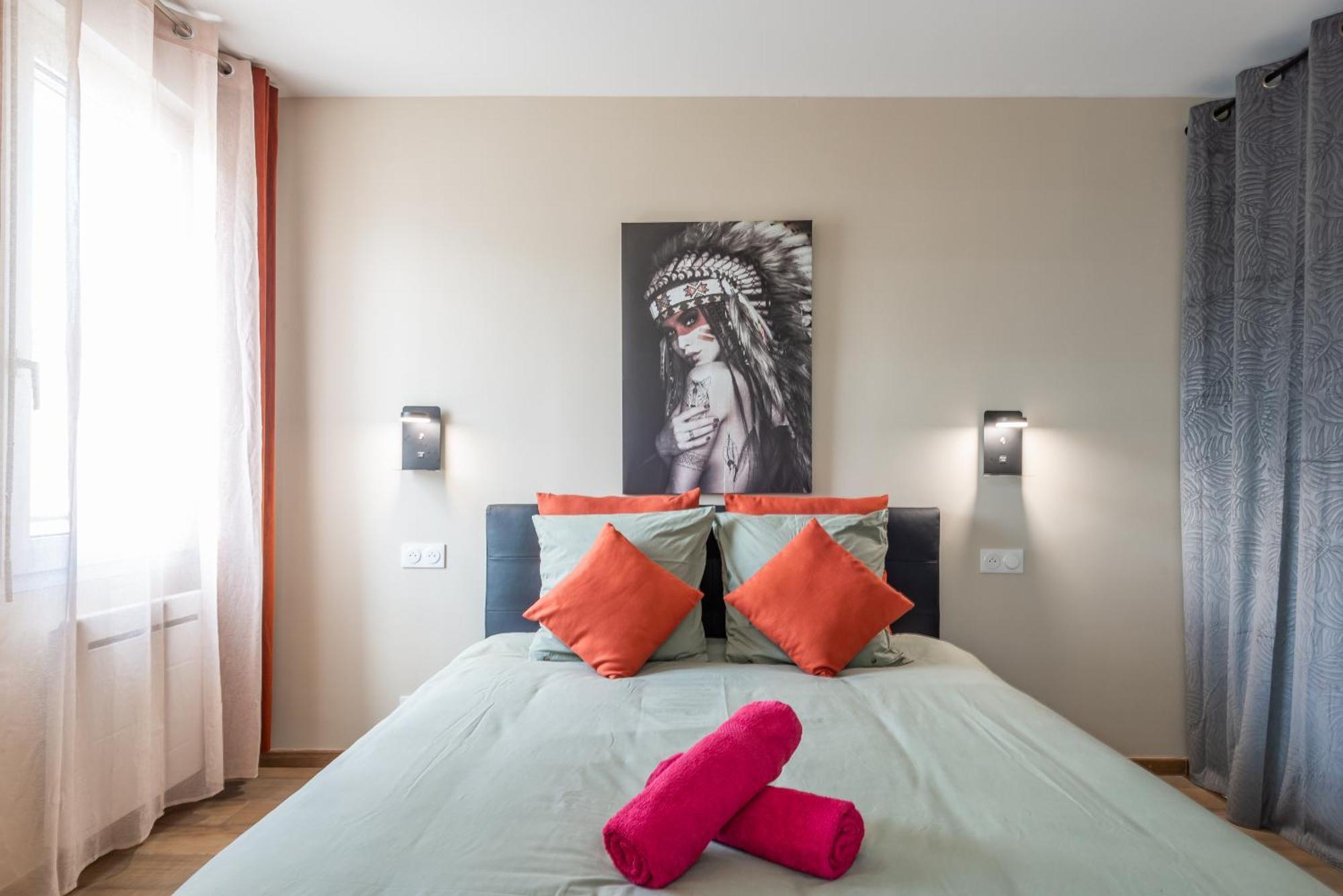Paris Cocon - Disneyland, Parking, Hypercentre, Train Station Apartamento Lagny