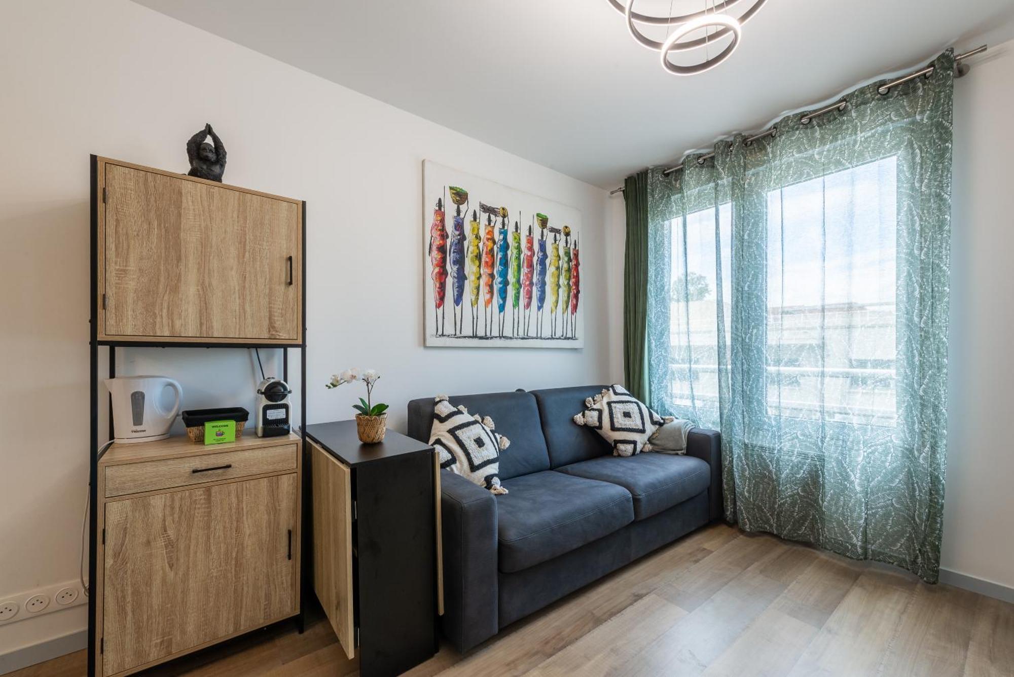 Paris Cocon - Disneyland, Parking, Hypercentre, Train Station Apartment Lagny-sur-Marne
